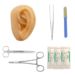 Хірургічний набір для шиття RTU SD Ear макет вуха з інструментами